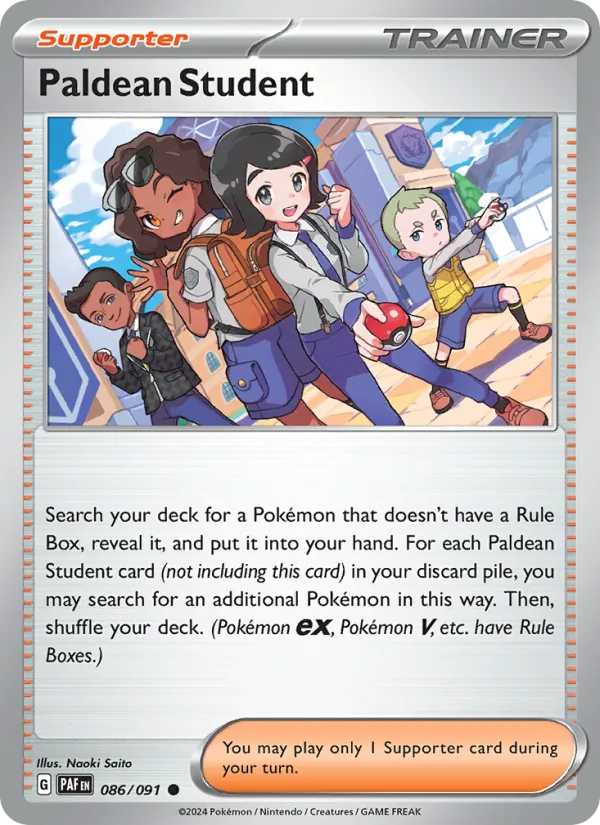 Paldean Student 086/91