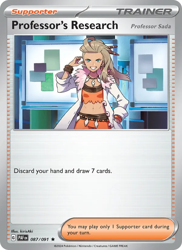Professor's Research 087/91