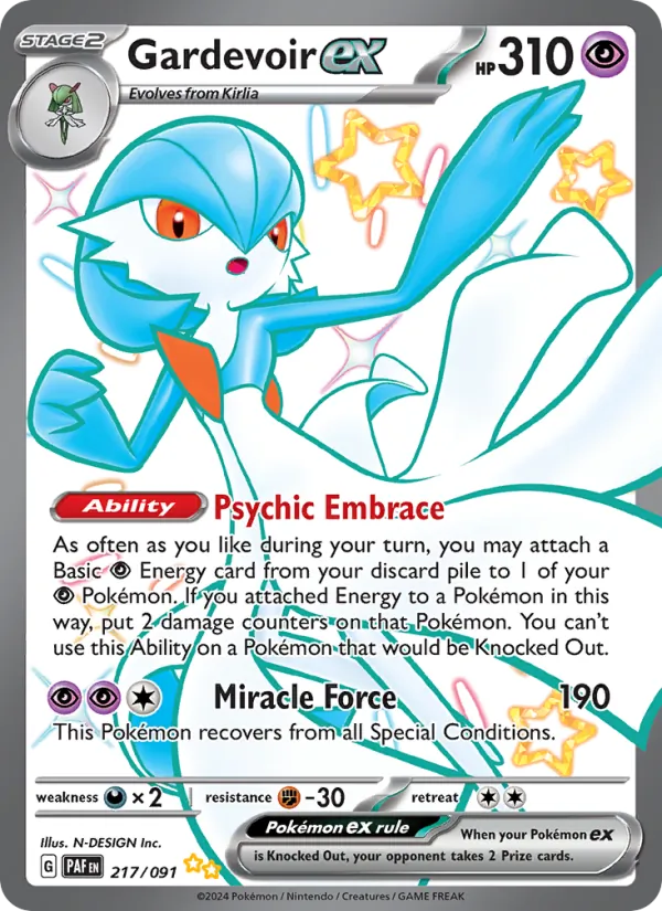 Gardevoir ex 217/91
