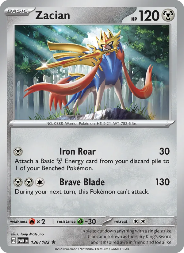 Zacian 136/182
