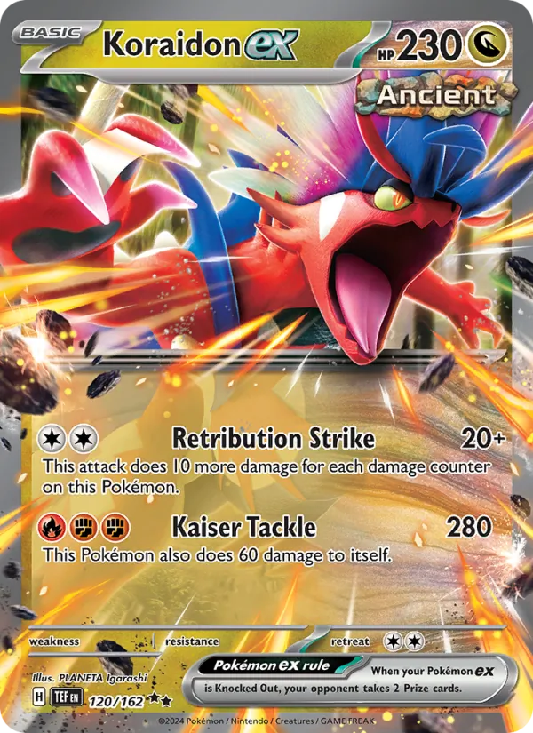 Koraidon ex 120/162