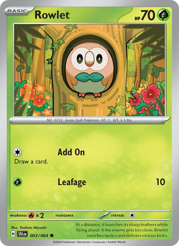 Rowlet 003/64