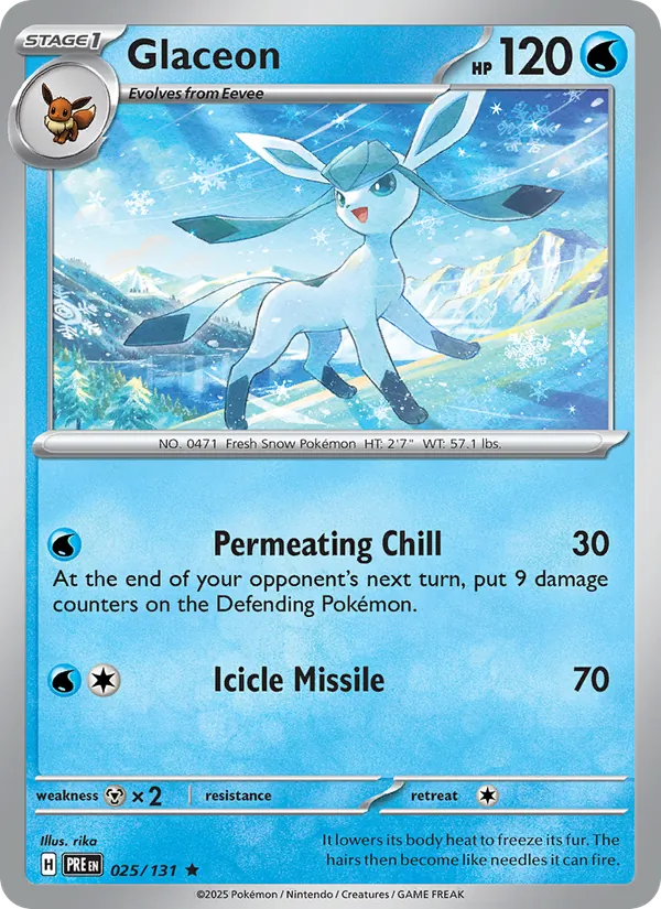 Glaceon 025/131