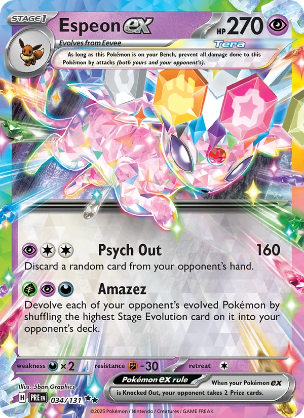 Espeon ex 034/131