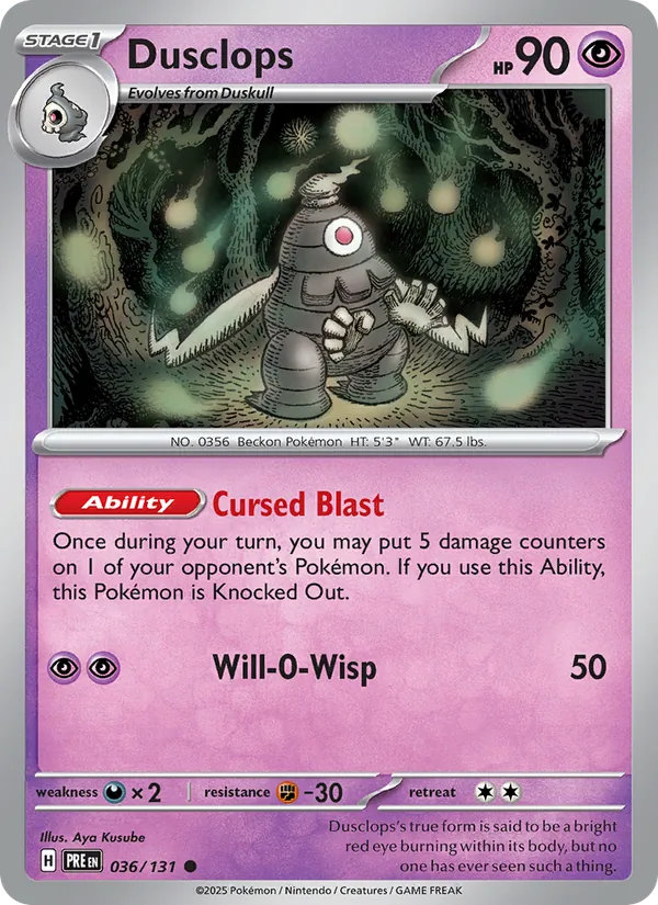 Dusclops 036/131