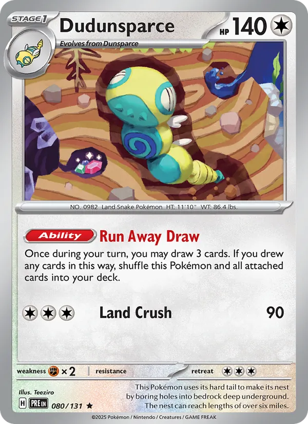 Dudunsparce 080/131
