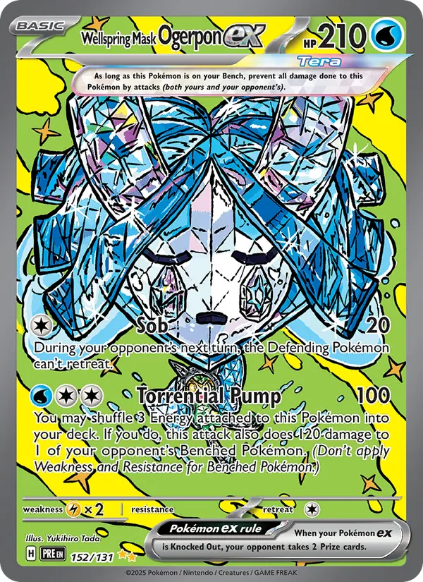 Wellspring Mask Ogerpon ex 152/131