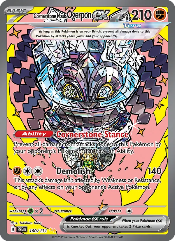 Cornerstone Mask Ogerpon ex 160/131