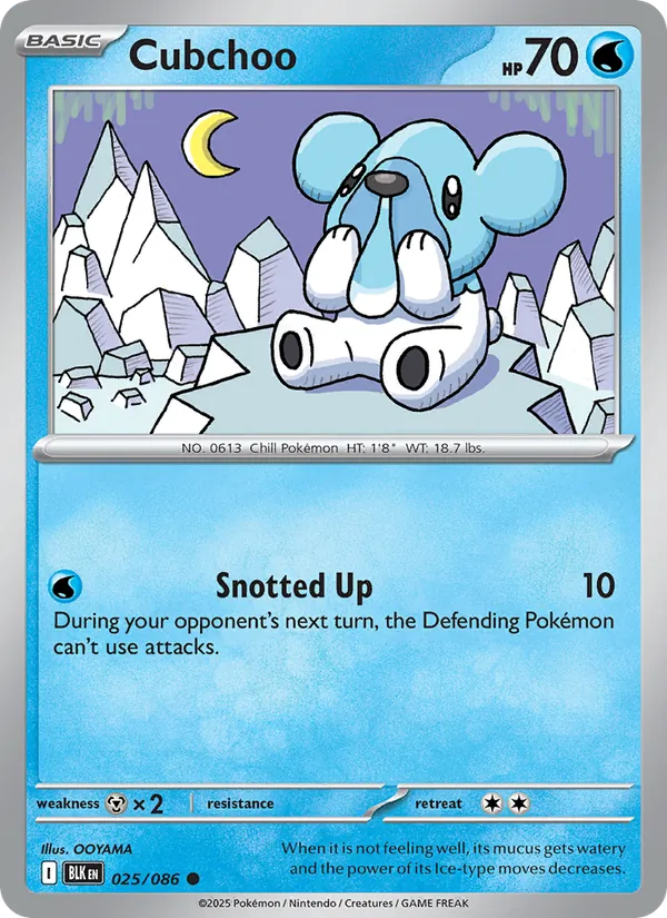 Cubchoo 025/86