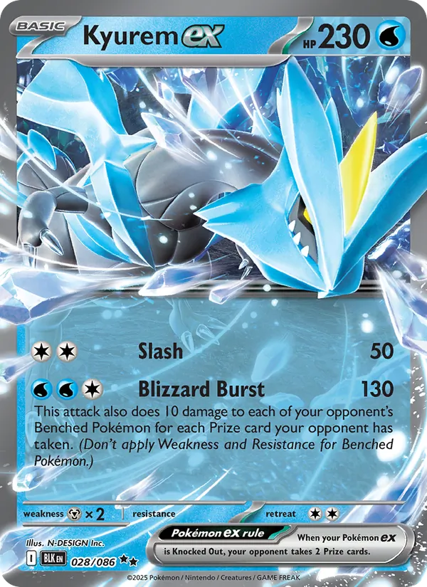 Kyurem ex 028/86