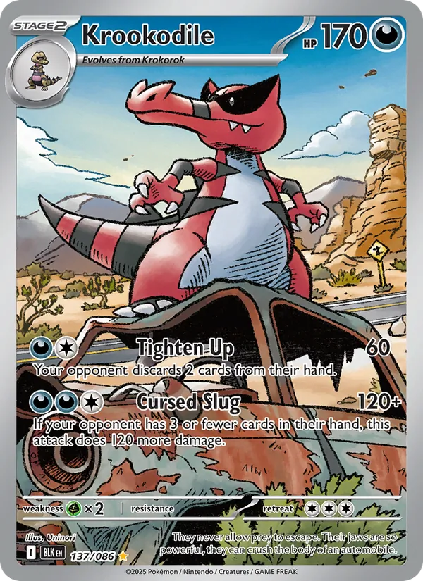Krookodile 137/86