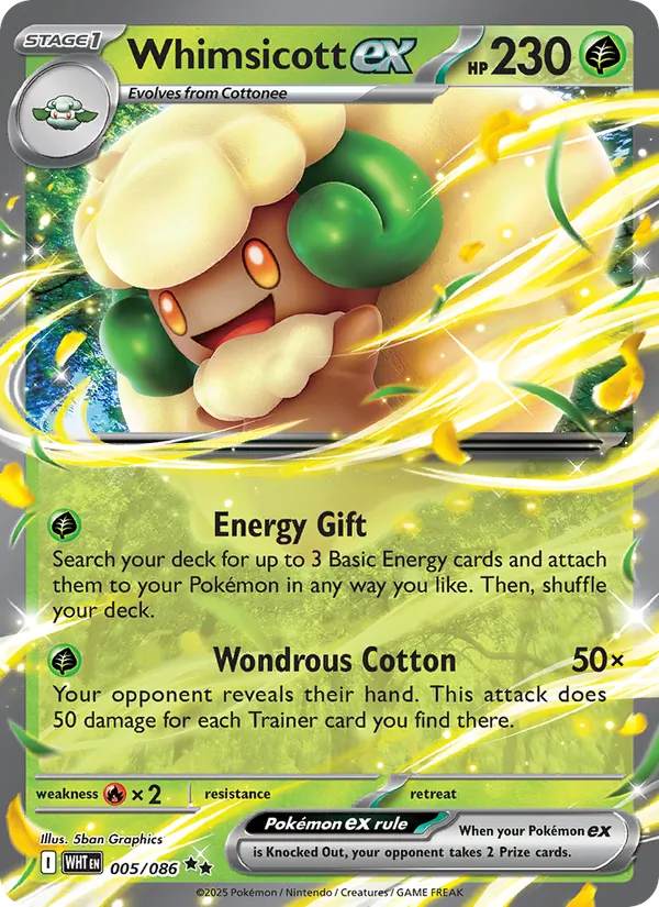 Whimsicott ex 005/86