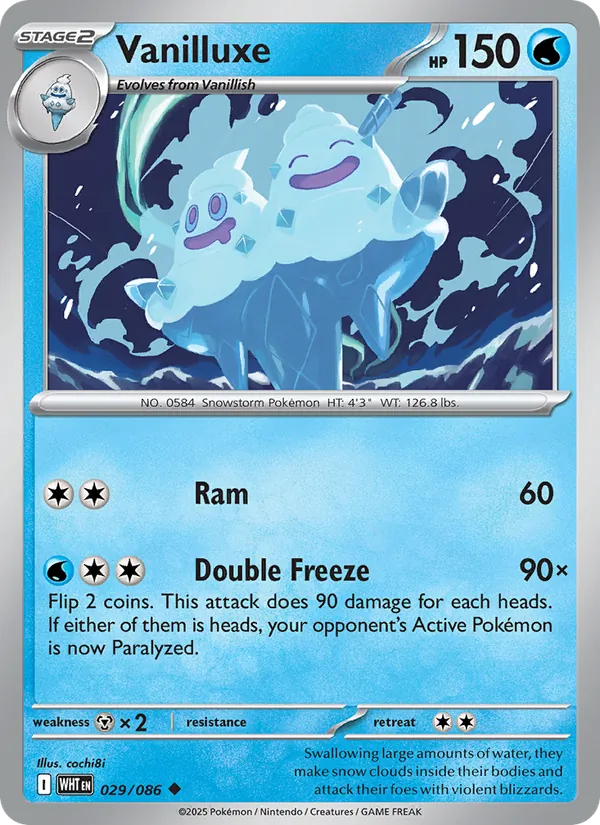 Vanilluxe 029/86