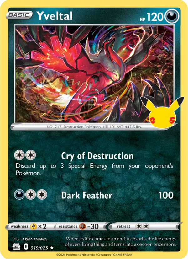Yveltal 19/25
