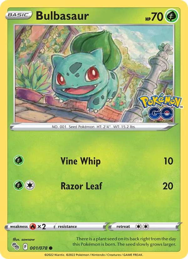 Bulbasaur 001/78