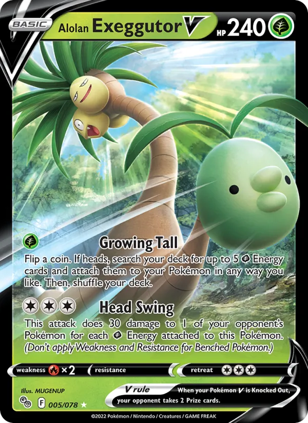 Alolan Exeggutor V 005/78