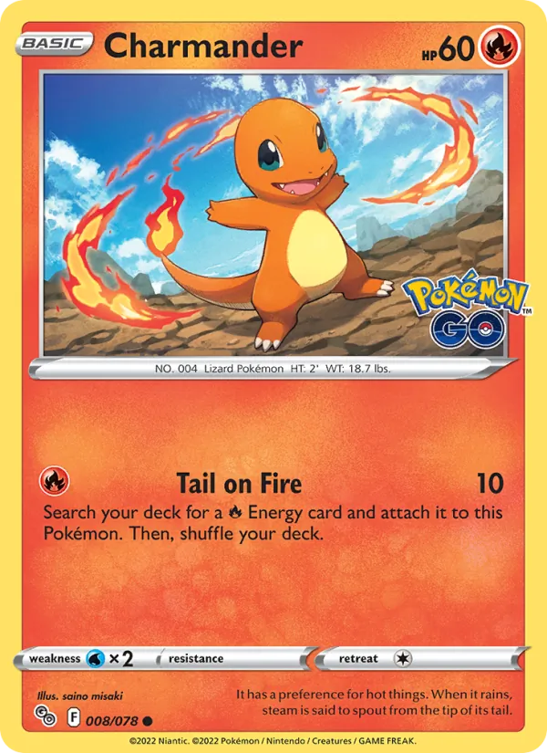 Charmander 008/78