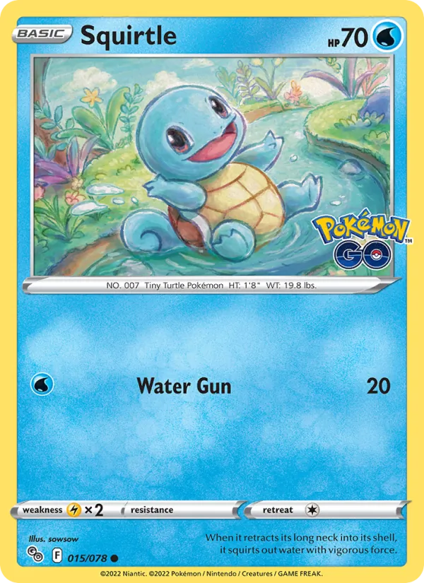 Squirtle 015/78