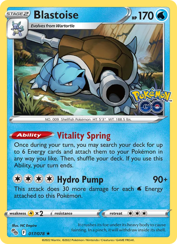 Blastoise 017/78