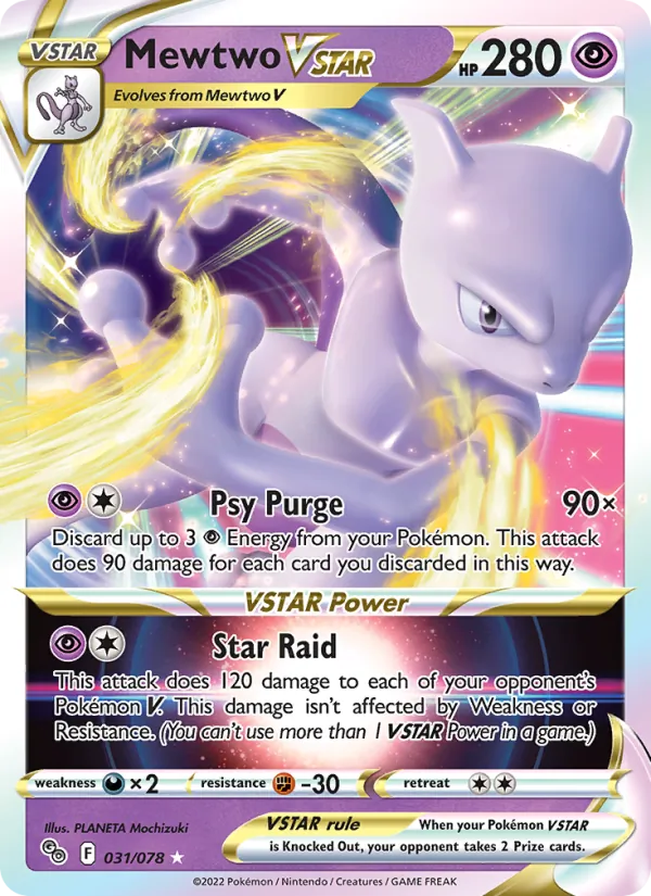 Mewtwo VSTAR 031/78
