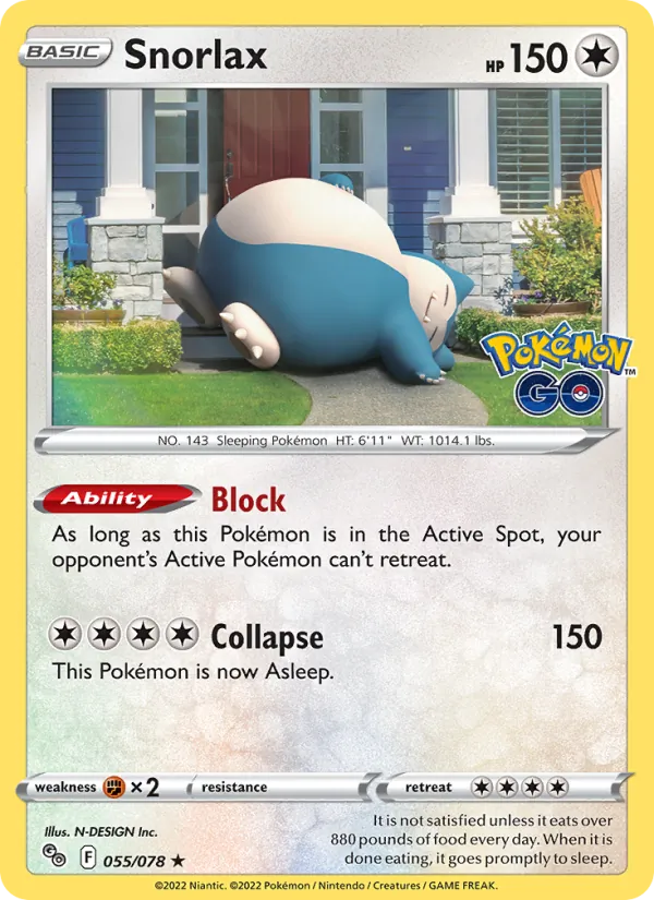 Snorlax 055/78