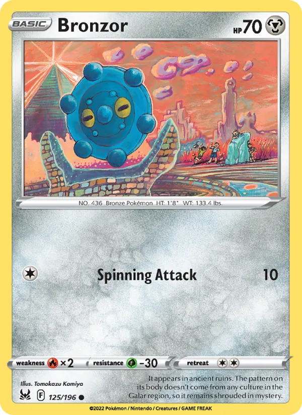Bronzor 125/196