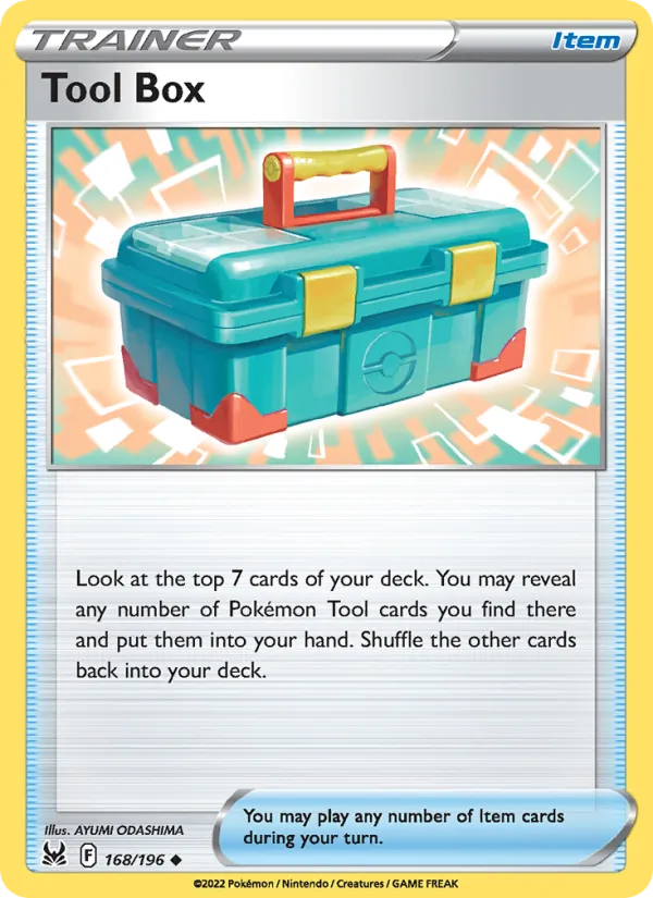 Tool Box 168/196
