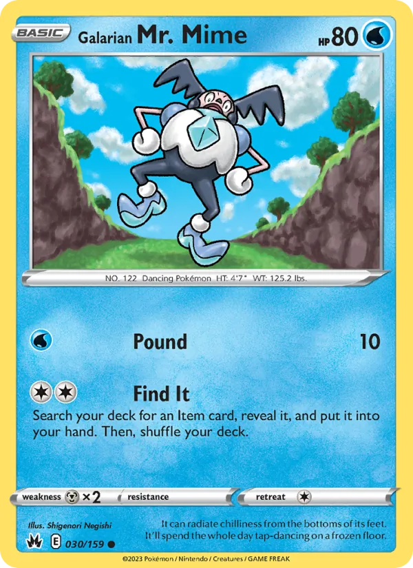 Galarian Mr. Mime 030/159