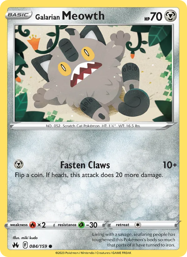 Galarian Meowth 084/159