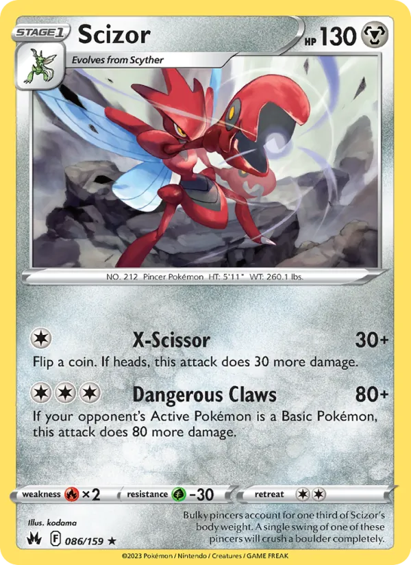 Scizor 086/159