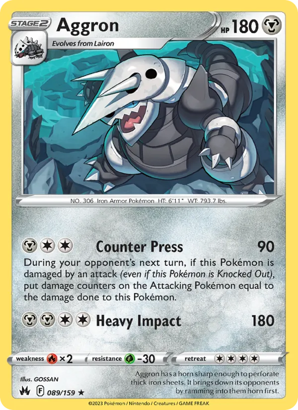 Aggron 089/159