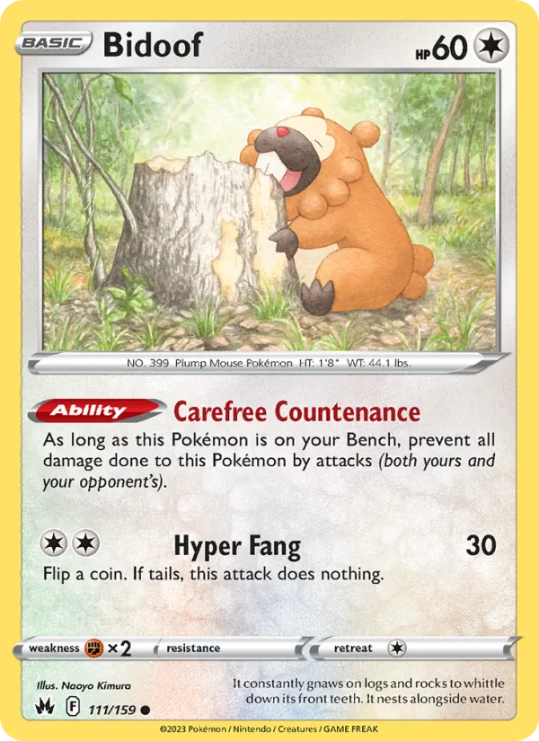 Bidoof 111/159