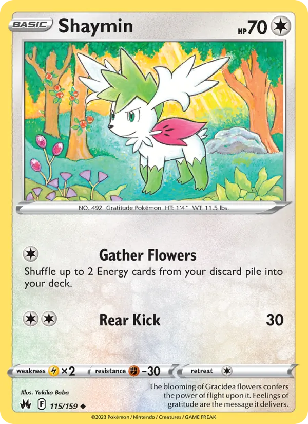 Shaymin 115/159