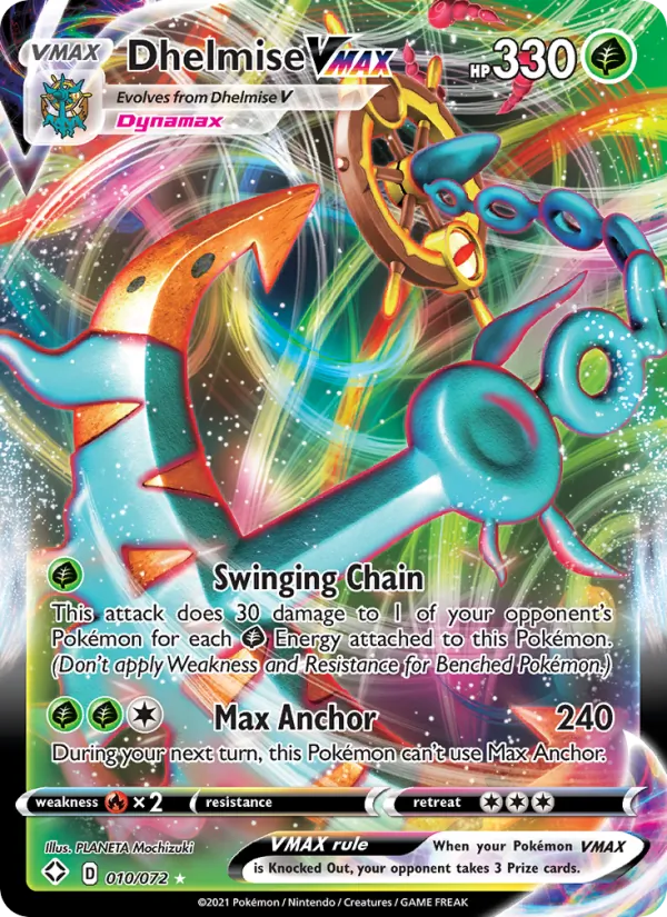 Dhelmise VMAX 10/72