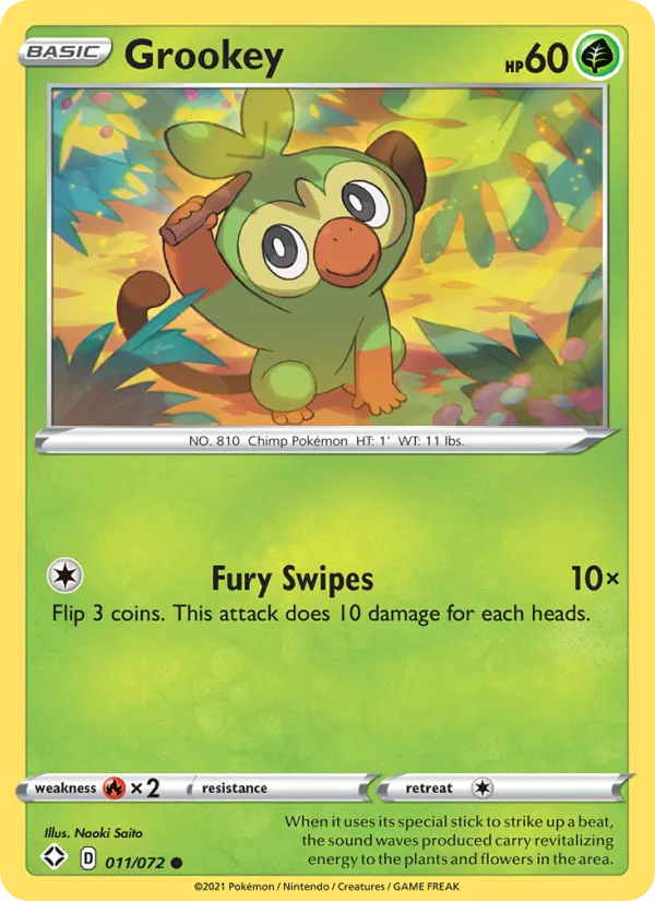 Grookey 11/72