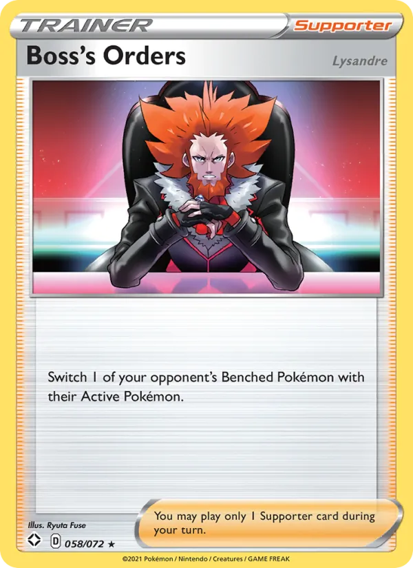 Boss's Orders (Lysandre) 58/72