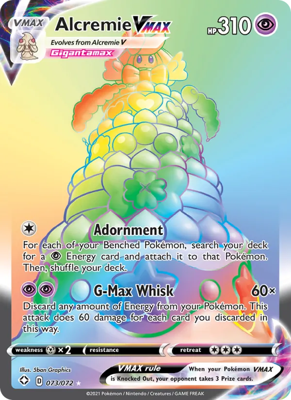Alcremie VMAX 73/72