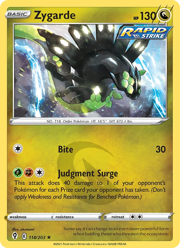 Zygarde 118/203