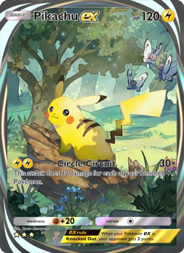 Pikachu ex 281/226