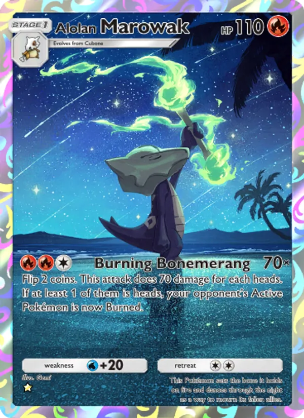 Alolan Marowak 160/155