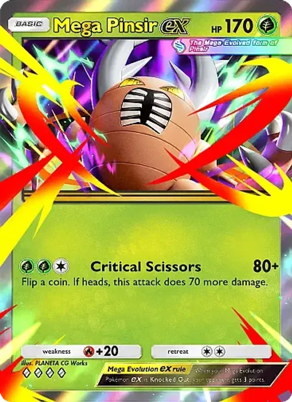 Mega Pinsir ex 002/226