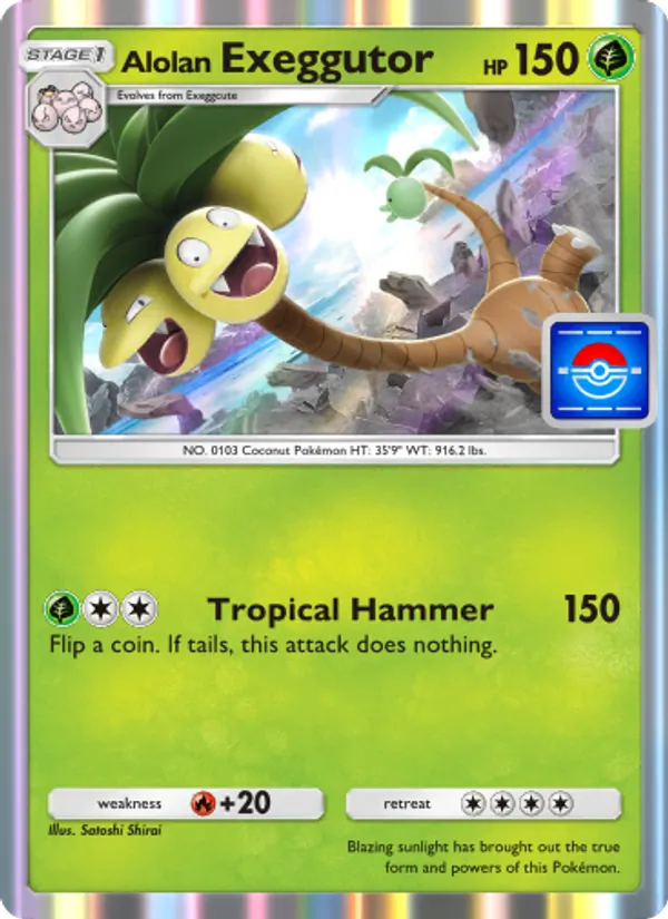 Alolan Exeggutor 069