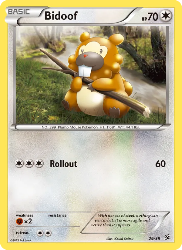 Bidoof 29/39