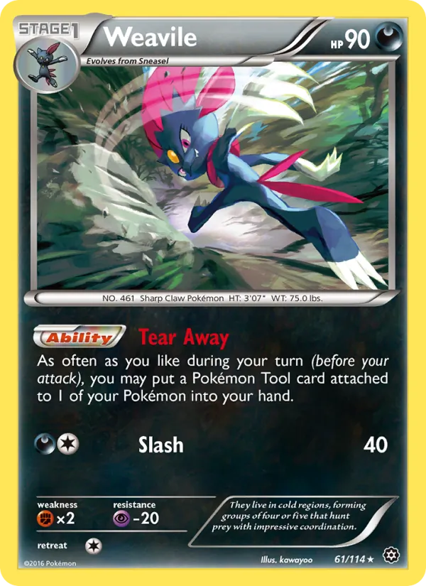 Weavile 61/114