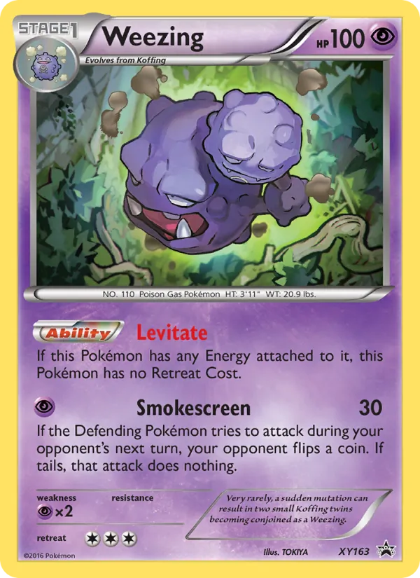Weezing XY163/211